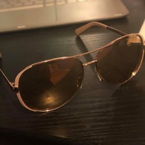 Michael Kors gold pink sunglasses